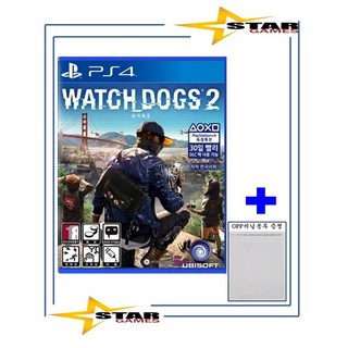 [중고 우체국택배/OPP비닐봉투 증정] 플스4 와치독2 / 와치독스2 / PS4 Watch Dogs 2 [국내발매 한글판] 플레이스테이션4 PLAYSTATION4 실물CD