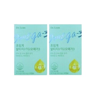 닥터린 초임계 알티지 오메가3 1025mg x 30정 x 2개