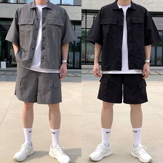 남자 여름 나일론 셋업 세트