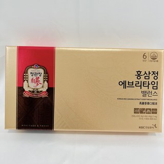 [웰꼼베베] 정관장 홍삼정 에브리타임 밸런스 3박스(10ml 60포) 2개월분, 200ml, 3개