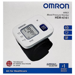 오므론 손목형 자동 전자 혈압계 HEM-6161로 문제 해결하기