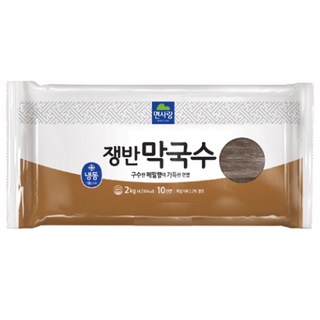 쟁반막국수 면사랑 냉동 200g x 12개 묶음 (총 2kg) 쟁반막국수 면사랑 냉동 200g x 12개 묶음 (총 2kg)