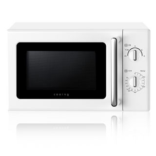 쿠잉 레트로 전자레인지 MM-R20AW