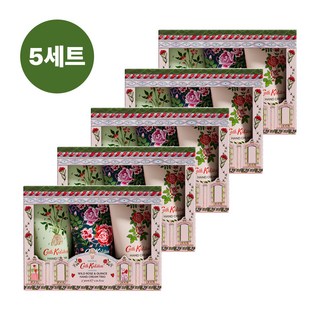 캐스키드슨 와일드로즈 앤 퀸스 핸드크림 트리오 케어세트, 5세트