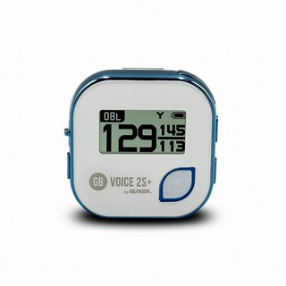 [국내 공식]GOLFBUDDY GB VOICE2S+ 음성형 GPS 거리 측정기 (일본 정규품) (네이비 블루), 블루