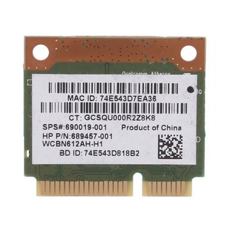 802.11bgn WiFi 블루투스 호환 무선 하프 미니 PCIE 카드