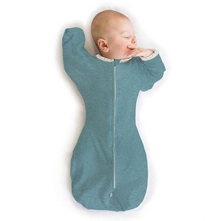 SwaddleDesigns 신생아용 나비잠 우주복 3-6개월용, 헤더 틸