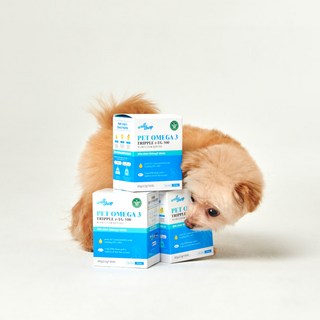 웰찹 식물성 강아지 고양이 펫 Omega 3 트리플 알티지 500 어취제로 알러지프리 30ea, 3개, 오메가3, 30회분