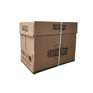 밀크 복사용지 A4 80g, 5000매 미색용지 12 스베토카피 ECO 미색용지 80g a4 2500매 복사용지 미색지 a4용지 미색복사지 미색종이 복사지, 1박스