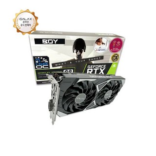 갤럭시 갤럭시 BOY 지포스 RTX 3050 EX BLACK D6 6GB DVI