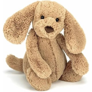 영국직배송 JELLYCAT 젤리캣 제리캣 토피 퍼피 강아지 M 31cm 수면 애착 인형 촉감 푹신, 1개