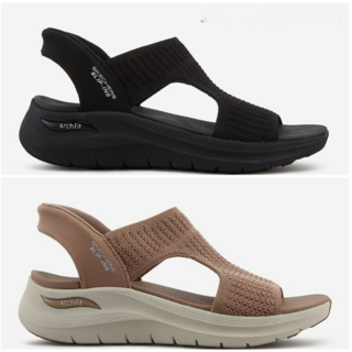 스케쳐스 여성용 고워크 아치 핏 샌들 SL0WSCFM011 엔씨엑스코점