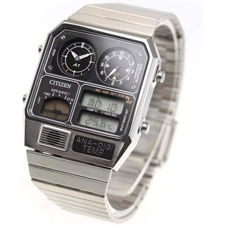 시티즌 아나 데지 텐프 복각모델 실버시계 CITIZEN ANA-DIGI TEMP JG2101-78E 상품 이미지