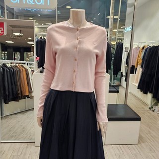 온앤온 풀오픈 라운드넥 골지 티셔츠 NJW5SE205