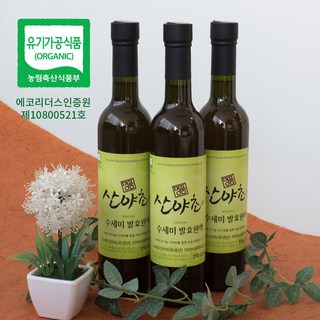 수세미 효소 500ml x 3병 – 이의영 산야초 유기농 세트 백년지기산야초