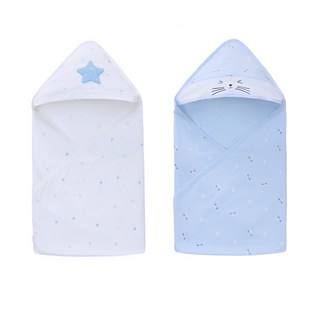 Miracle baby 신생아 순면 속싸개 2개입
