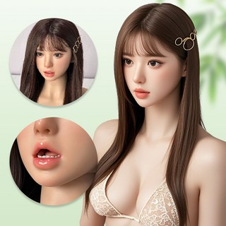 [고트몰] 리얼한 초 고퀄리티 최신 리얼오랄헤드 사나 리얼돌 섹스돌 인형 오랄식모헤드 단품 장착가능, 1개, 사나헤드가발+보관함 대표 이미지 - 리얼돌 추천