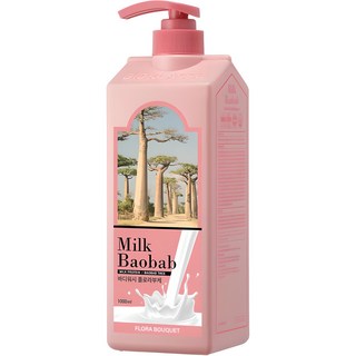 밀크바오밥 바디워시 플로라부케향, 1L, 1개