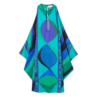 푸치 그래픽 프린트 카프탄