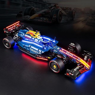 BOOZUU 레고 테크닉 42206 레드불 F1 차량용 조명 키트 - Oracle Red Bull Racing RB20 포뮬러 1 모델과 호환되는 세트 (라이트만 포함 없음)