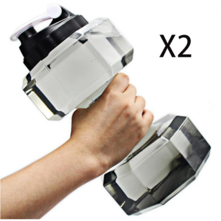 Uandhome 2.2L 덤벨 FIT 물병 아령 홈피트 피트니스 다이어트 스포츠보틀