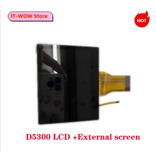 니콘 D5300 LCD 백라이트 DSLR 카메라 수리 부품용 스크린 디스플레이