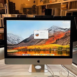 2014LATE 아이맥 27인치 I7/메모리16GB/5K/SSD+HDD IMAC 5K