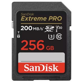 샌디스크코리아 공식인증정품 SD메모리카드 SDXC Extreme Pro 익스트림 프로 UHS-I SDXXD 256GB, 1개