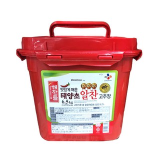 (무)(면)해찬들 알찬고추장(실온 6.5KG)X2개, 6.5kg, 2개