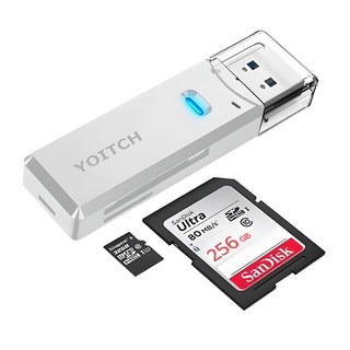 요이치 USB 3.0 블랙박스 SD 카드리더기