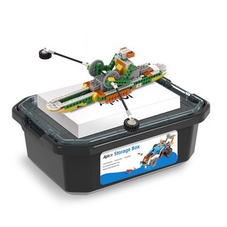 Apitor Robot Q - 20 in 1 STEM [수납형] 코딩 로봇 키트 어린이용 233개의 블록 키트, 1개