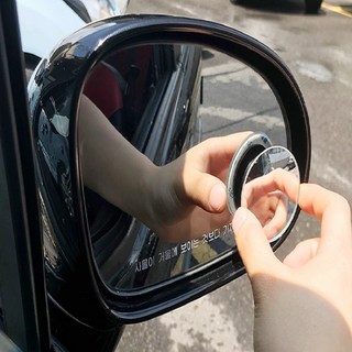 티봇 차량 각도조절식 5cm 광각 보조백미러 2개, 1개, 전차종