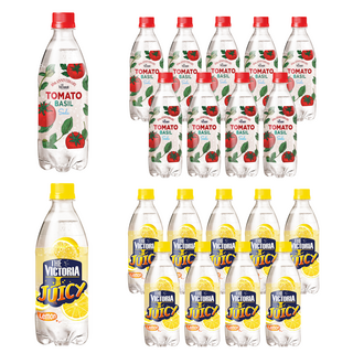 더빅토리아 토마토바질 쥬시 레몬 혼합세트 2종 10개씩, 20개, 500ml