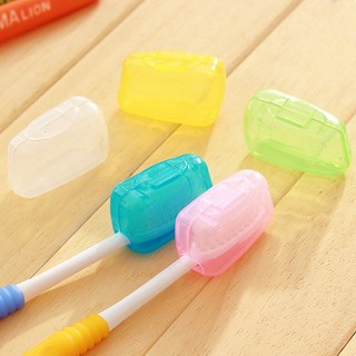 느낌상점 여행용 휴대용 칫솔캡 뚜껑, 랜덤, 10개
