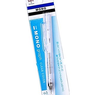 톰보 클리어샤프 모노그래프 0.5mm 화이트 4100EA 1(EA)