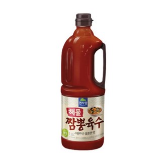 면사랑 해물 짬뽕육수, 1개, 1.8L