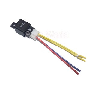 24V 슬림 4핀 릴레이 소켓 배선 세트 40A 커넥터, 1개 24v battery relay 24V 슬림 4핀 릴레이 소켓 배선 세트 40A 커넥터, 1개 24v battery relay