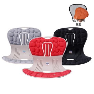 카이로 핏 체어 바른자세 좌식의자 허리 찜질팩포함, 색상:그레이