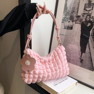 더풀룸 미니 퀄팅 크로스백 구름 가방