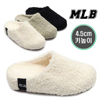 MLB 복실이 우먼스 후리스 4.5cm 키높이 겨울 방한 슬리퍼/ 엠엘비 복실이 mlb키즈 MLB 복실이 우먼스 후리스 4.5cm 키높이 겨울 방한 슬리퍼/ 엠엘비 복실이 mlb키즈