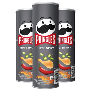 프링글스 매운맛, 110g, 3개 대표 이미지 - 프링글스 맛 비교 추천
