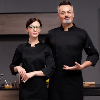 러빙랩 스냅단추 조리복 남녀공용 셰프복 위생 주방 유니폼 근무복 CLLT010
