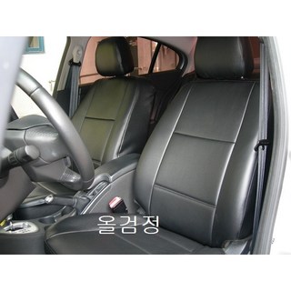 민영시트 아반떼 MD HD XD 인조가죽시트커버 앞좌석+뒤좌석 풀세트, 검정, 1개