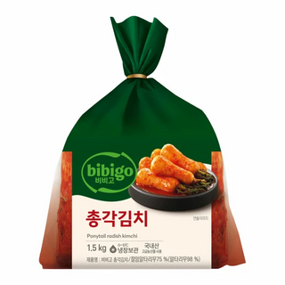 비비고 총각김치, 4개, 1.5kg