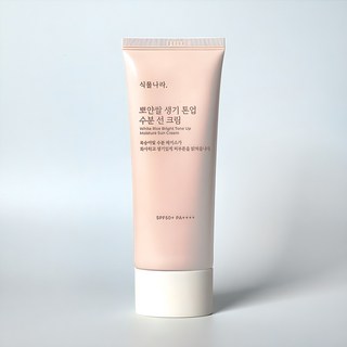 식물나라 뽀얀쌀 생기 톤업 수분 선 크림