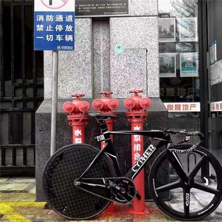 CYPHER 트랙 자전거 픽시 경주 카본 알루미늄, 카본프레임+카본포크 교체, 1개, M 165-175cm 권장