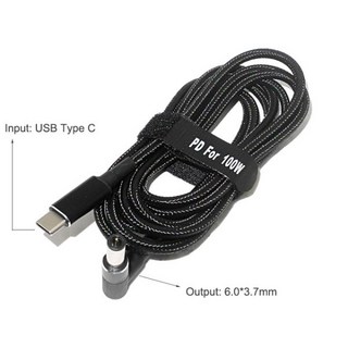 레노버 아수스 HP 델 에이서용 USB C PD DC 전원 어댑터