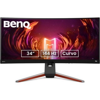 벤큐 모비우즈 EX3415R 커브드 게이밍 모니터 34인치 2K 1440p 144Hz 1ms(원격) | IPS | HDRi | DCI-P3 | 1900R | 컬러 옵티마이저 | 프, 34