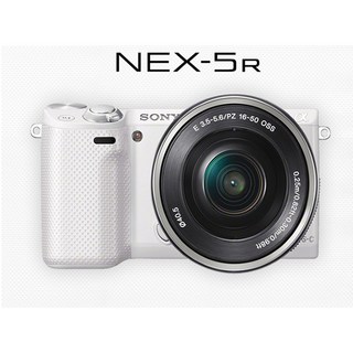 소니 알파NEX-5R + 16~50mm 렌즈포함 VINE, 화이트
