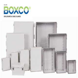 BOXCO 하이박스 P시리즈 투명 불투명 커버 스위치 플라스틱 박스 110x210x75 5번, 플라스틱(ABS), 회색, 선택X, 1개